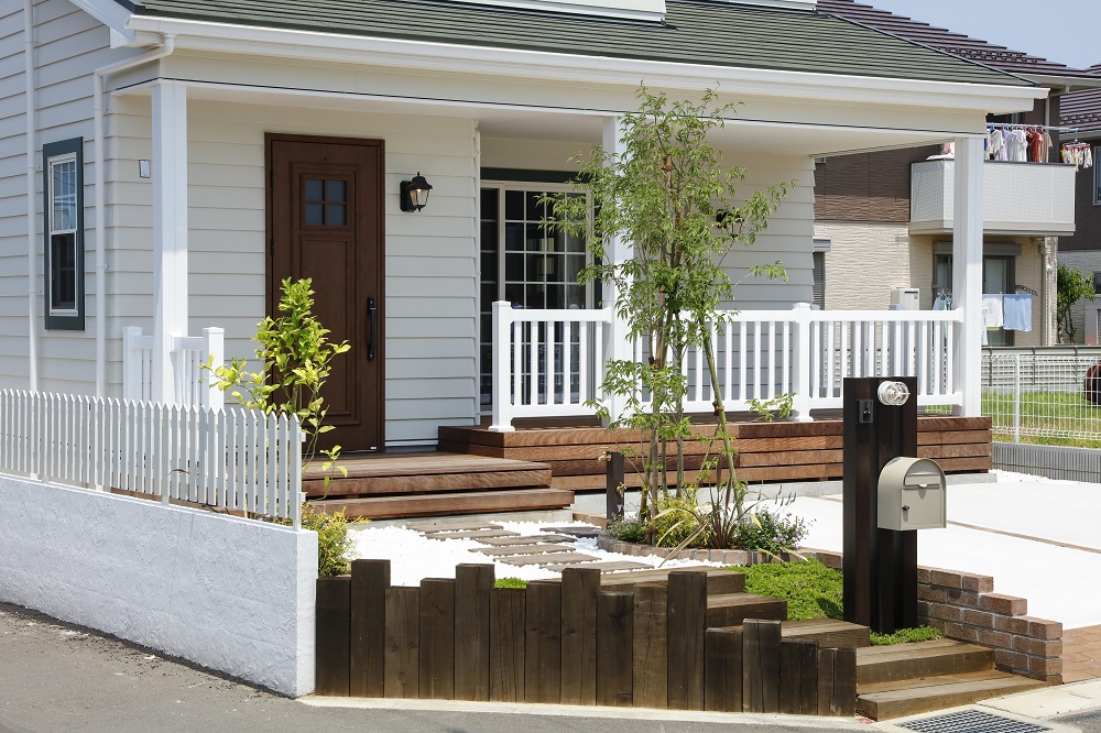 外構と建物の調和を目指して計画する