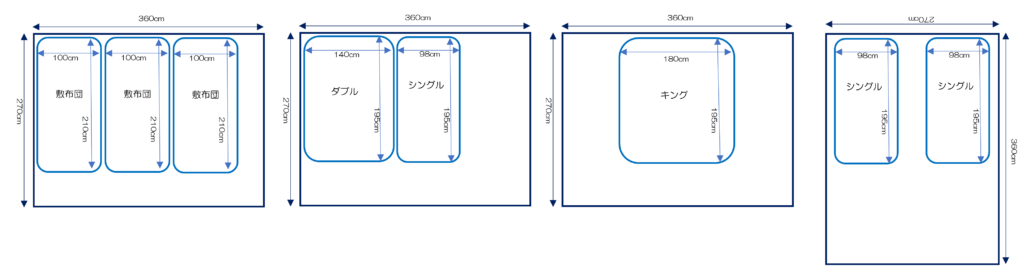 6畳寝室レイアウト